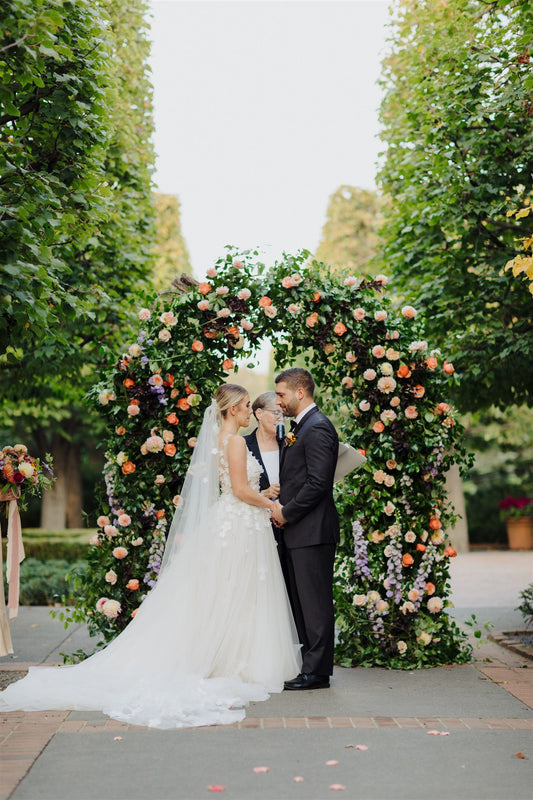 Fall Chicago Botanic Garden Wedding